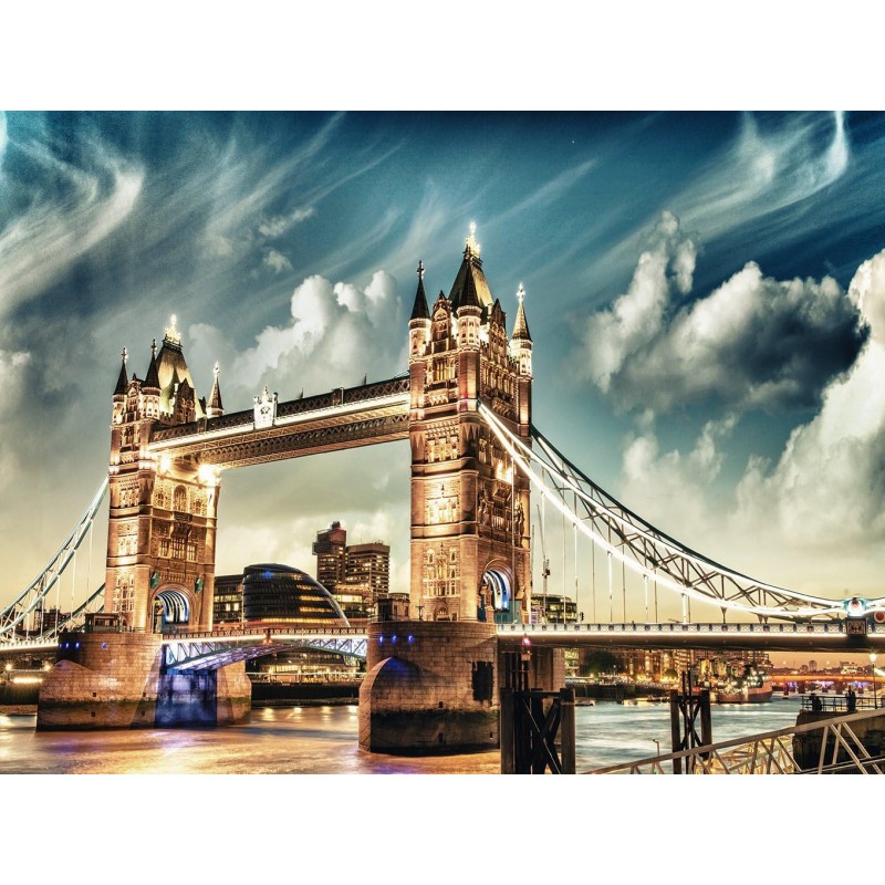 5D gyémánt mozaik - London Bridge