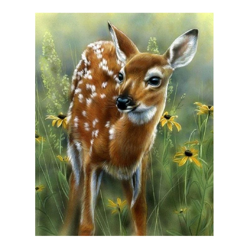 5D gyémánt mozaik -  Bambi