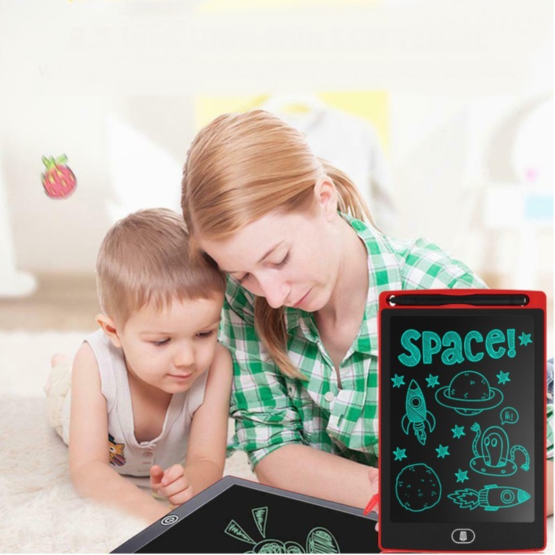 Rajztábla 10'' Piros: piros