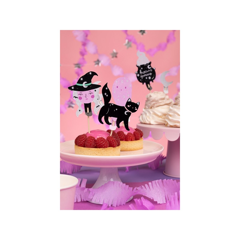 Parti beszúró készlet - "Hocus Pocus" 6 db