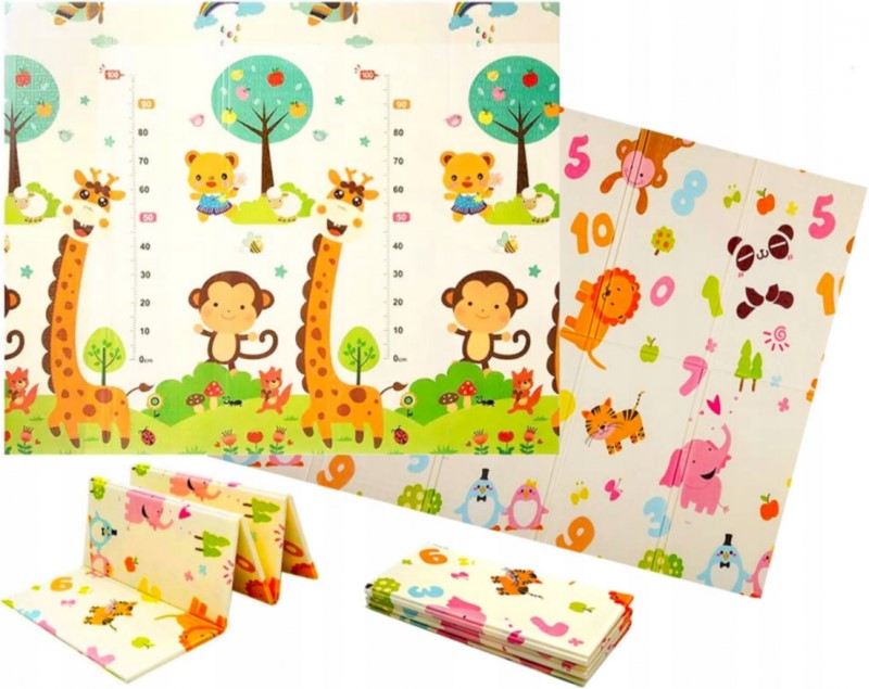 Kétoldalas habszivacs szőnyeg - Mr and Mrs Penguin 120x180 cm