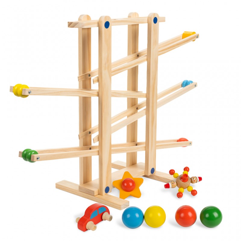 Fa labdapálya játékautóval - LULILO APIA