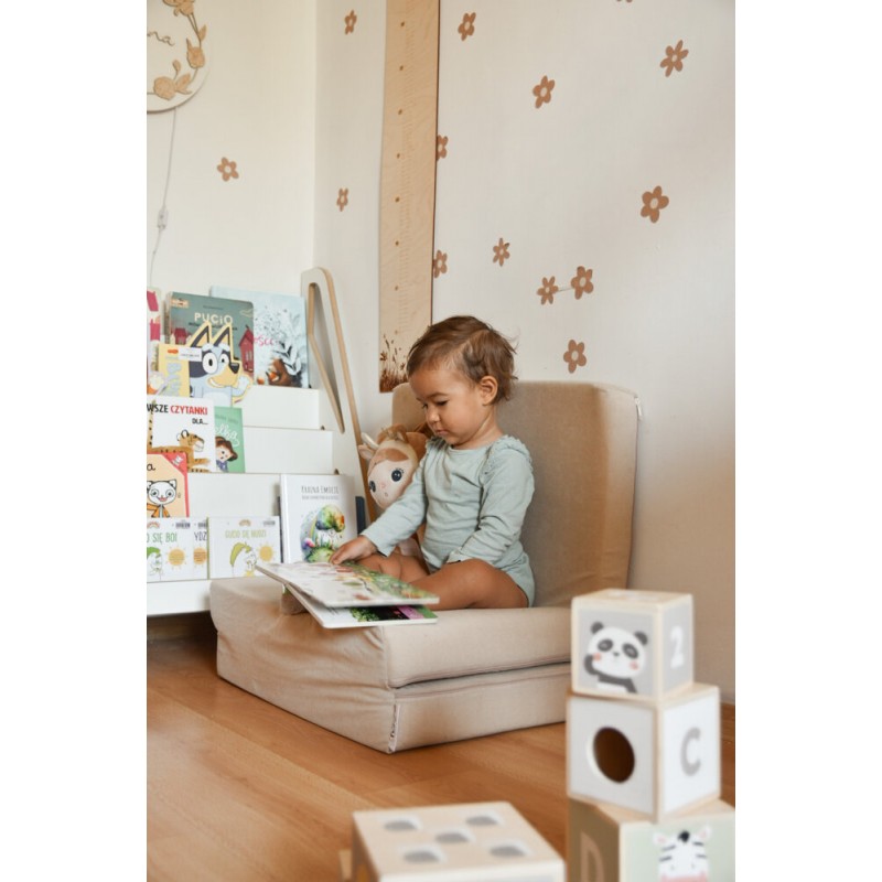 Összecsukható matrac gyerekszobába - Cecília - bézs