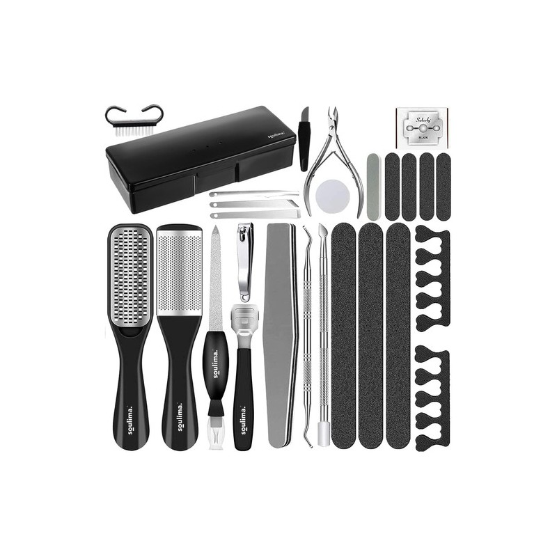 Nagy manikűr és pedikűr készlet Soulima 30 db