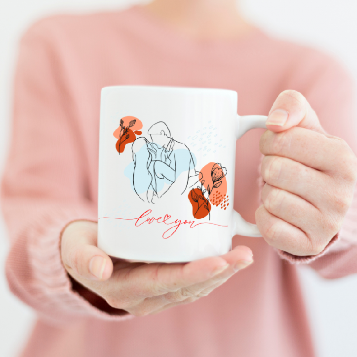 Bögre - Lovers "Love you" 330ml