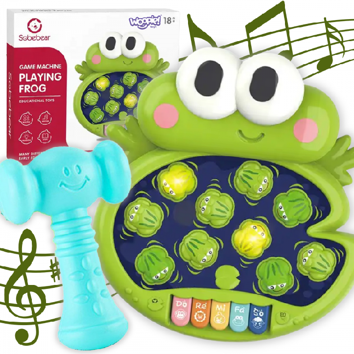 WOOPIE Frogs interaktív játék kisgyermekek számára