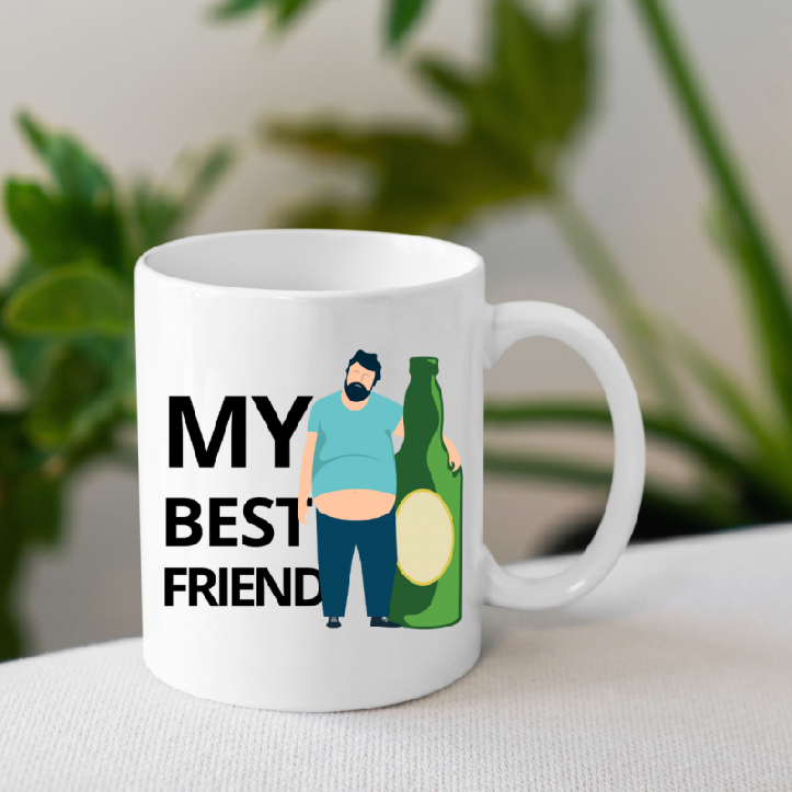 Bögre - Beer my best friend 330ml