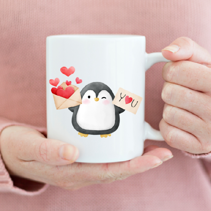 Bögre - Love pingvin 330ml