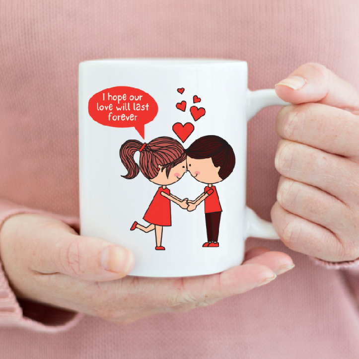 Bögre - Love will last forever 330ml