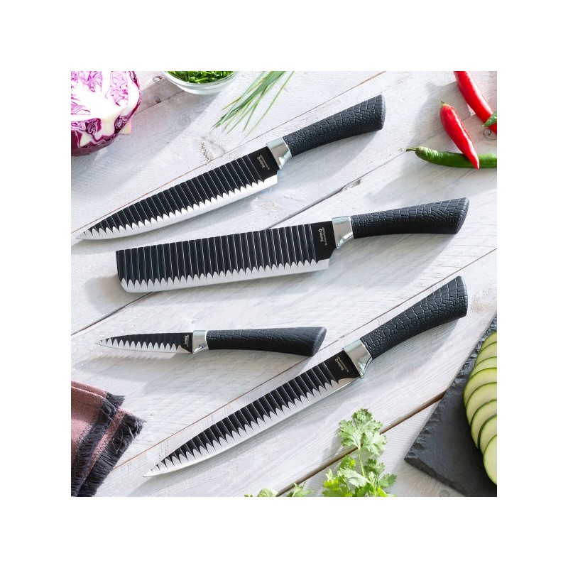 Késkészlet Black Shark Swiss.Q Namiutsu Innovagoods 4 db