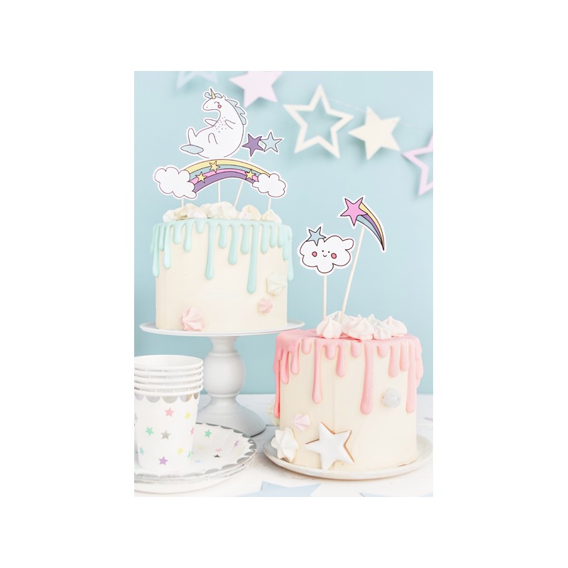 Tortafedő - Egyszarvú színes világa - 5 db