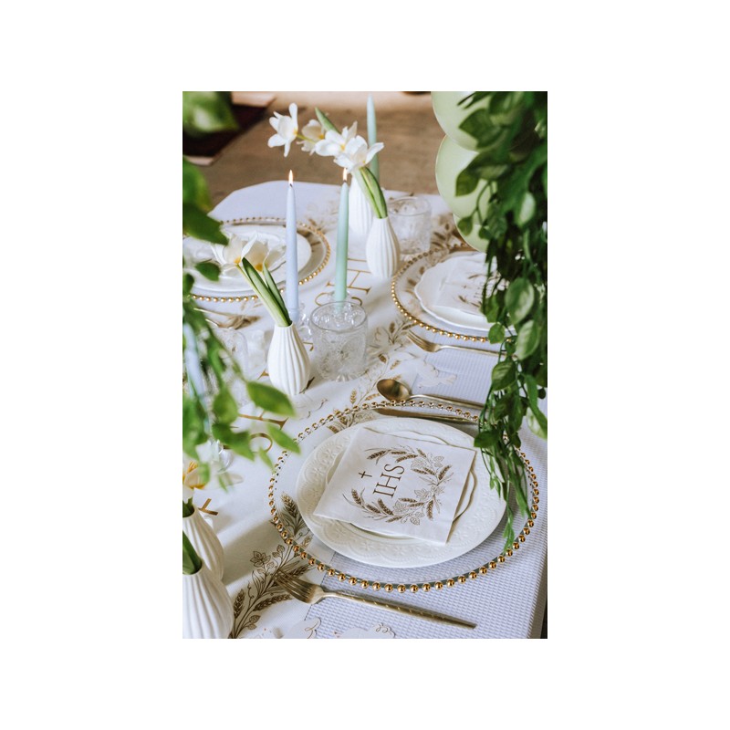 Papírszalvéták - IHS arany - 12 db