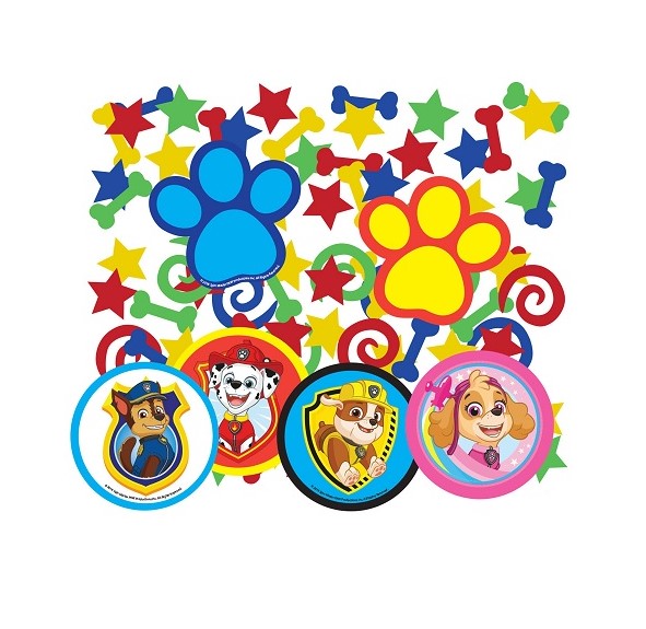 Papírfólia konfetti - Paw patrol