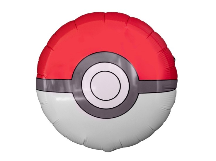 Fólia lufi - Pokeball pokémon - 50cm