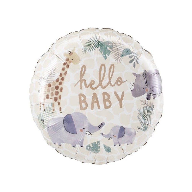 Fólia lufi - Hello baby - UNI - 45cm