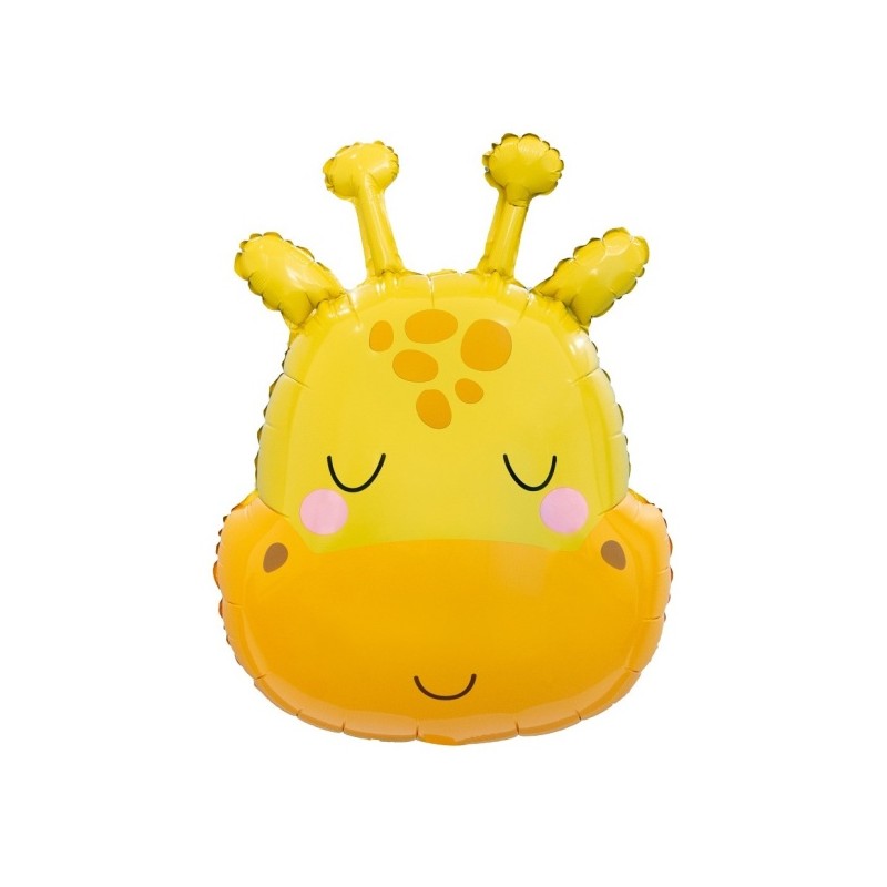 Fólia lufi - Zsiráffej - 43x38cm