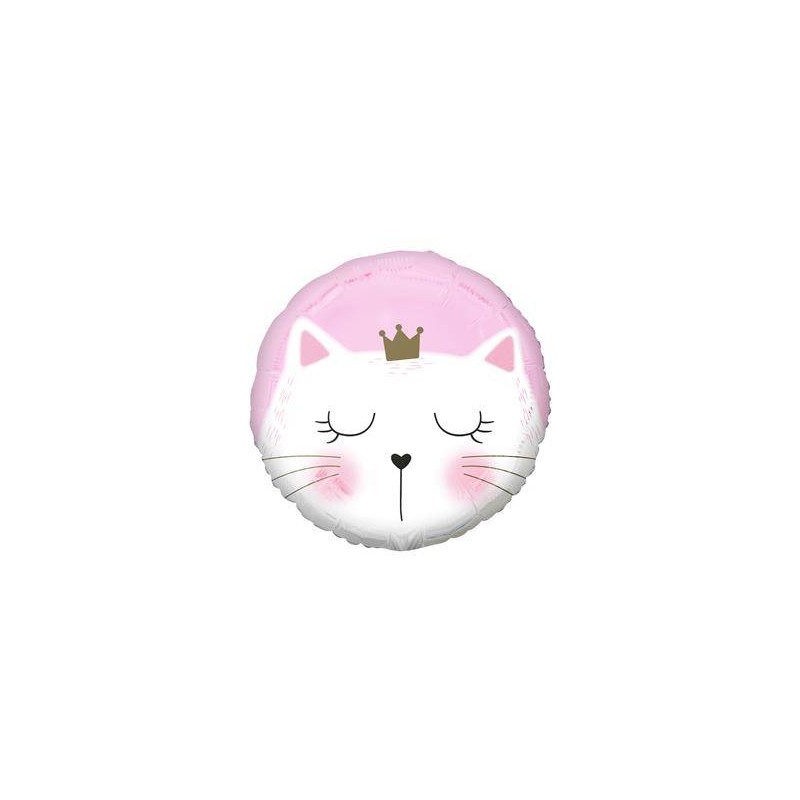 Fólia lufi - Cica királynő - 45 cm