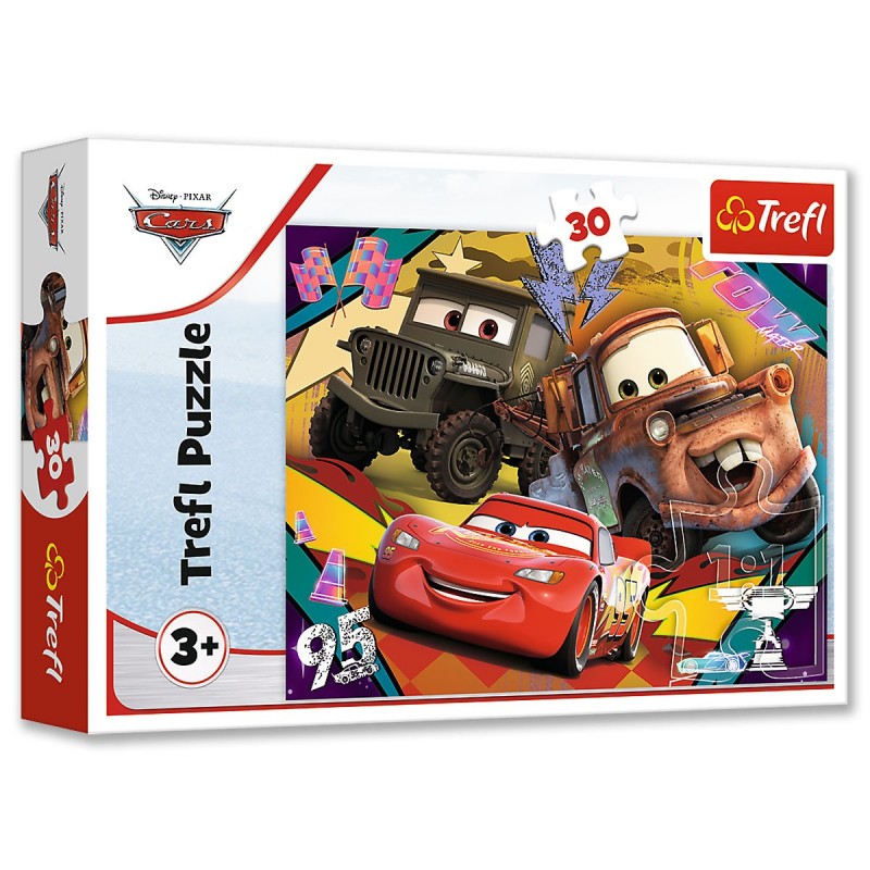 Gyerek puzzle - Cars II. - 30 db
