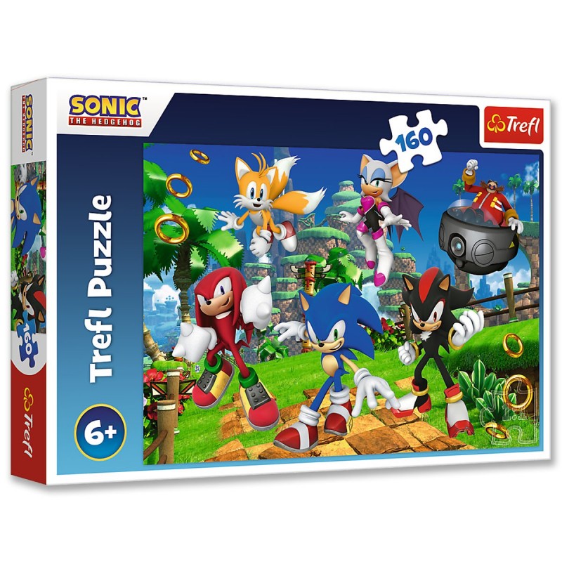 Gyermek puzzle - Sonic a sündisznó II. - 160 db