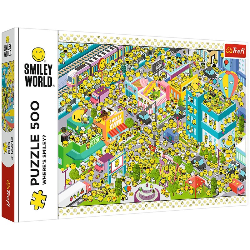 Puzzle - Smiley - 500 db