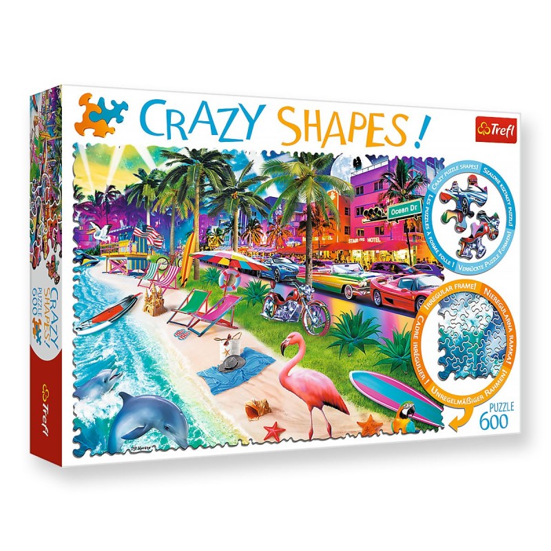 Puzzle - Crazy shapes - 600 db