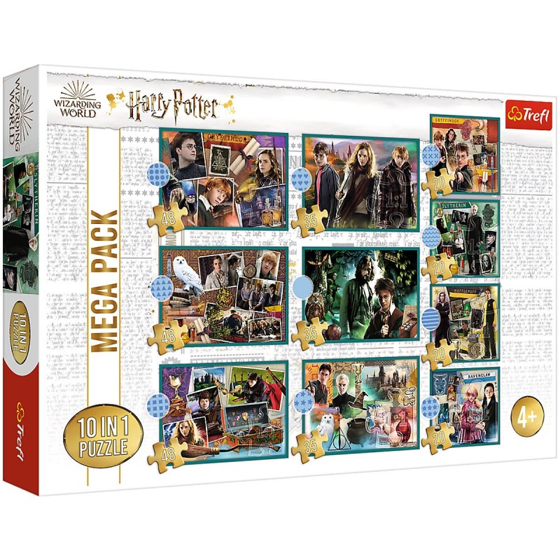 Gyermek puzzle - Harry Potter - 10 az 1-ben
