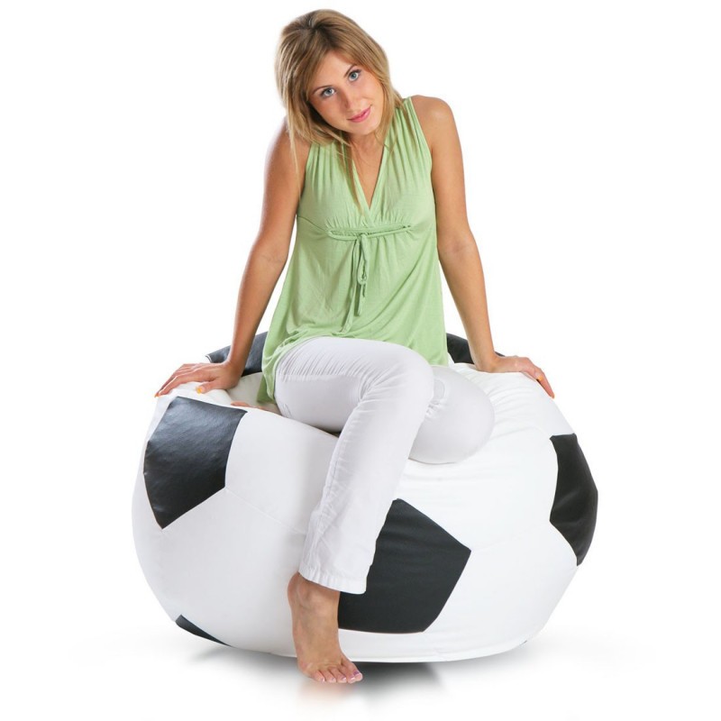 Ülőzsák ECOPUF - FOOTBALL XL – Műbőr Műbőr: E14