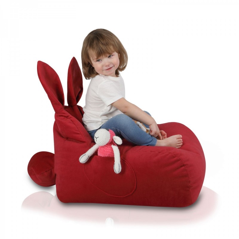 Gyermek babzsák ECOPUF - Zajko S - Plüss amore Plüss amore: A12