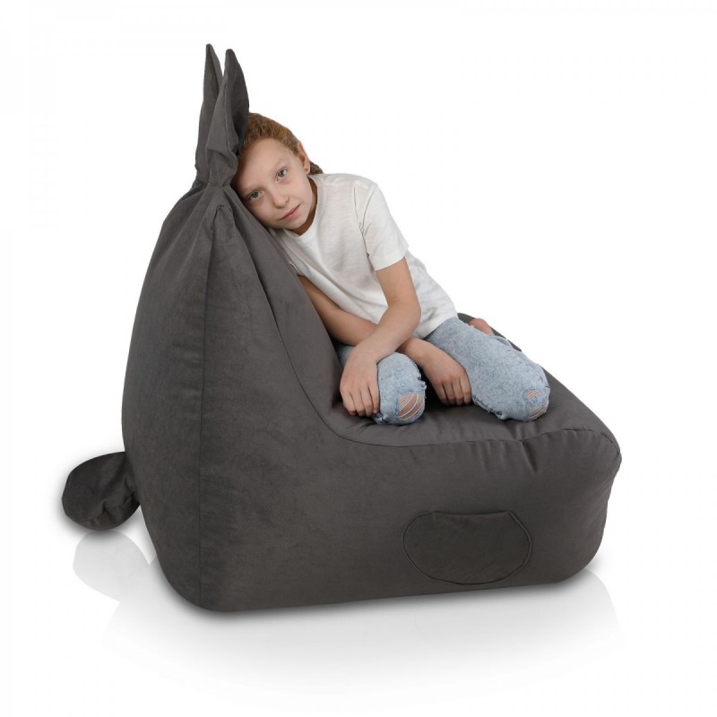 Gyerek babzsák ECOPUF - Zajko L - plüss amore Plüss amore: A104