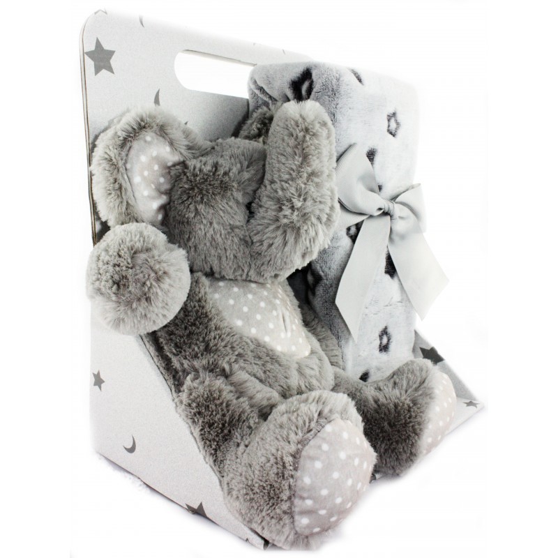 Elefánt takaróval - készlet Szürke: szurke