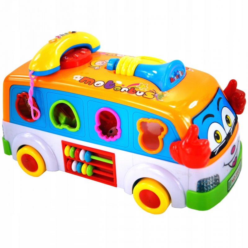 Vidám interaktív busz