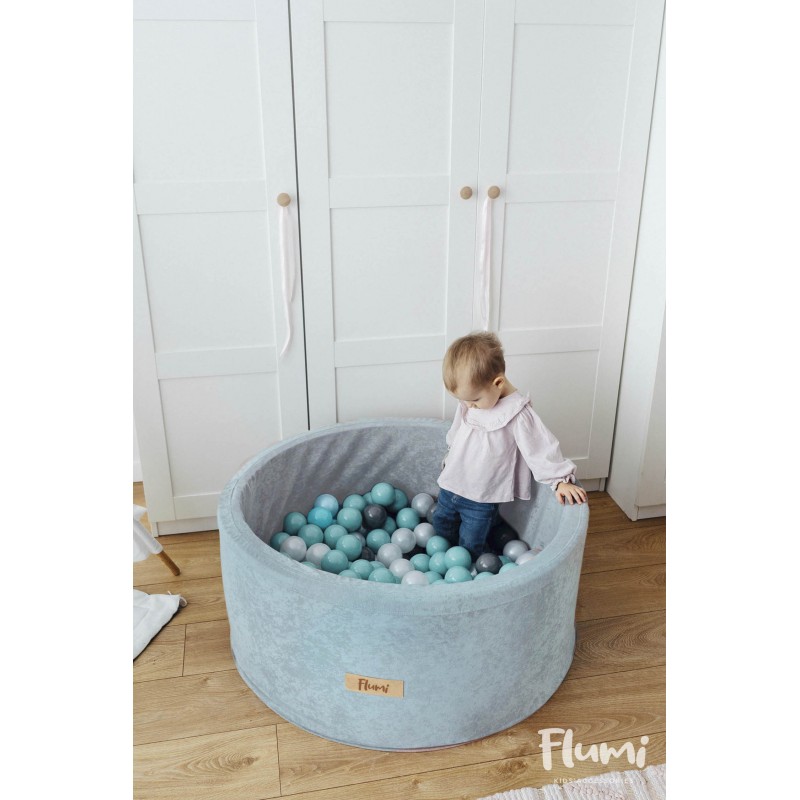 Száraz medence labdákkal 200db - Enjoy Blue