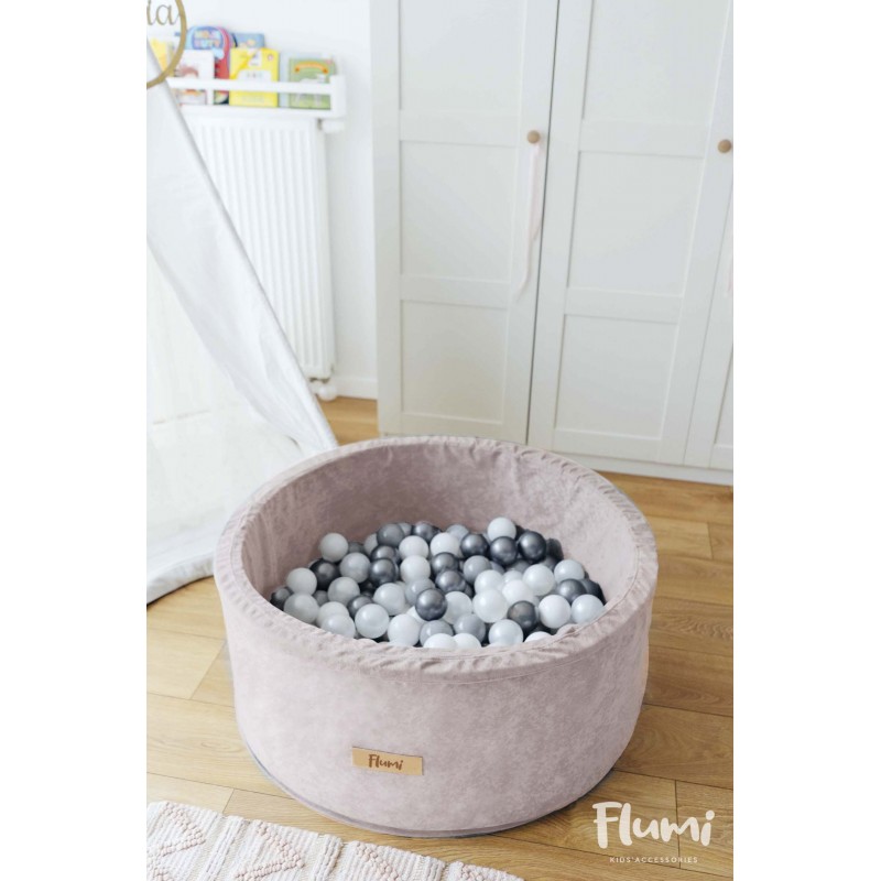 Száraz medence labdákkal 200db -  Enjoy Pink