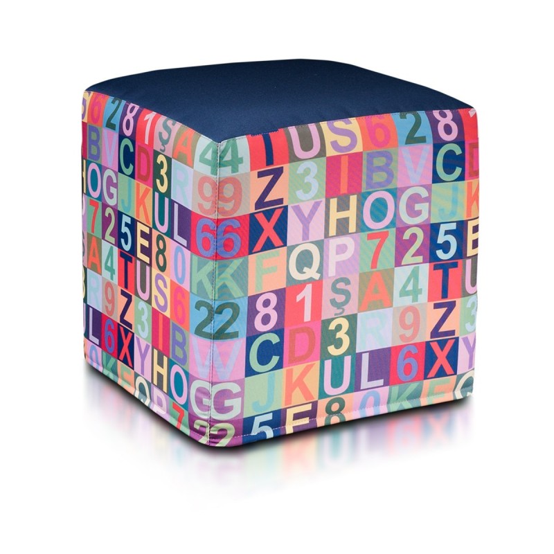 Ülőke Ecopuf - Kocka Modern plüss Modern plüss: DG32/A15