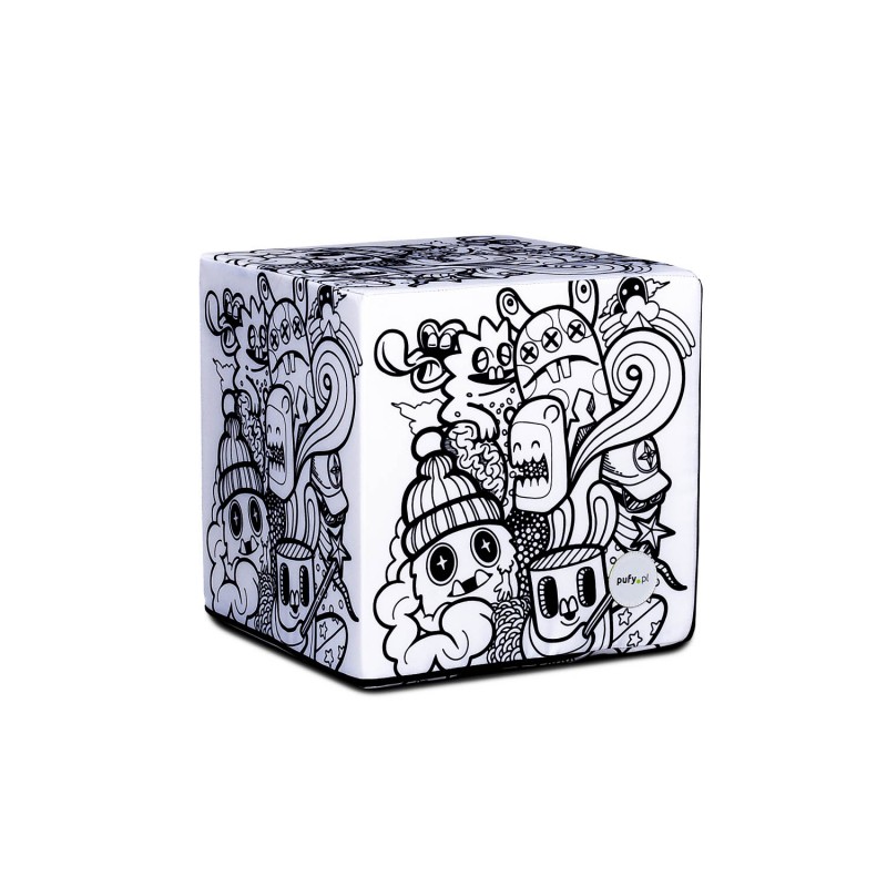 Ülőke Ecopuf - Kocka Modern Premium poliészter Modern poliészter: DG48