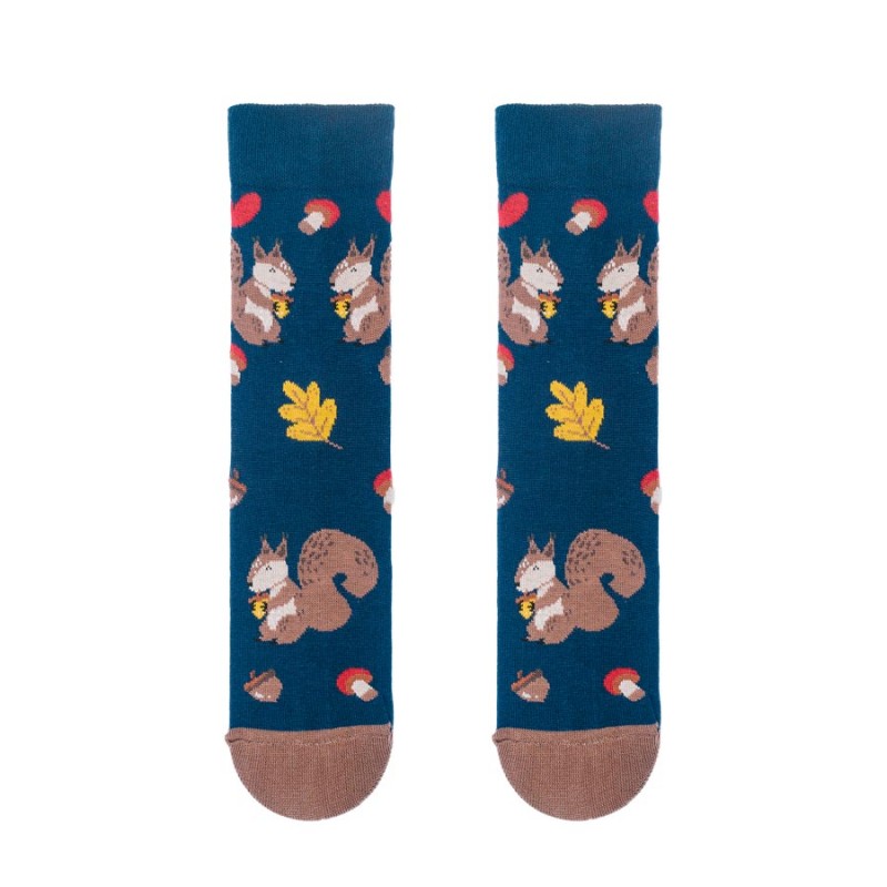 Vidám zokni HESTY - Mókus - Gyerekeknek Méret2: 30-34