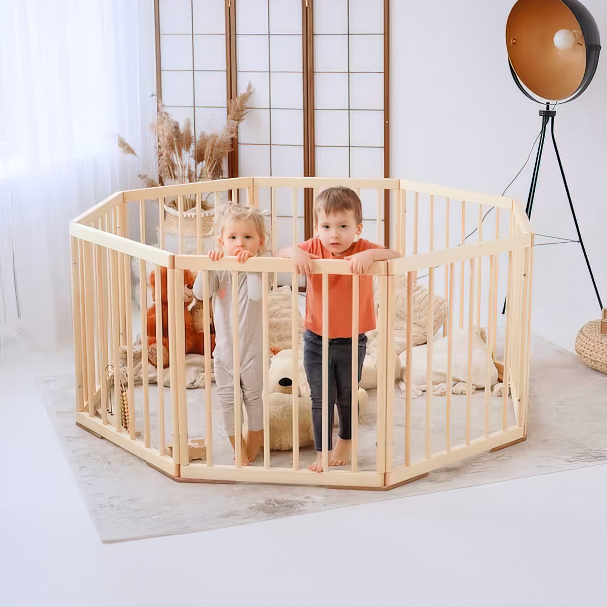 Fa járóka - 6 elemes