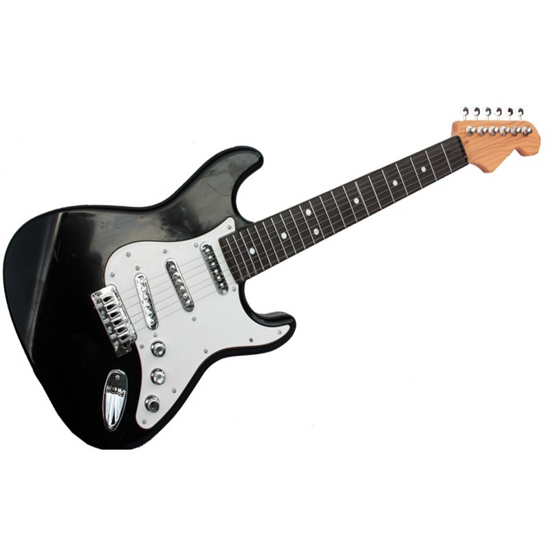 Gyermek elektromos gitár 68cm Fekete: fekete