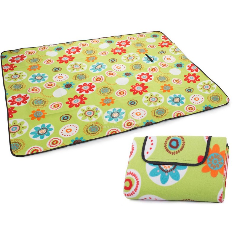 Piknik/strand takaró Virágok 150 x 200 cm-es