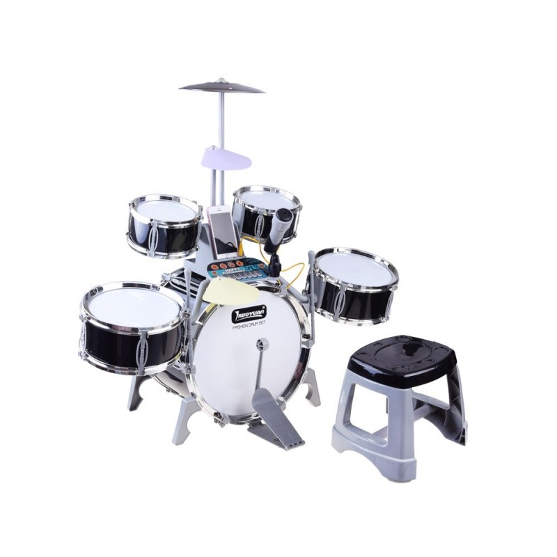 Gyermekdob mikrofonnal, billentyűzettel és világítással - Performer