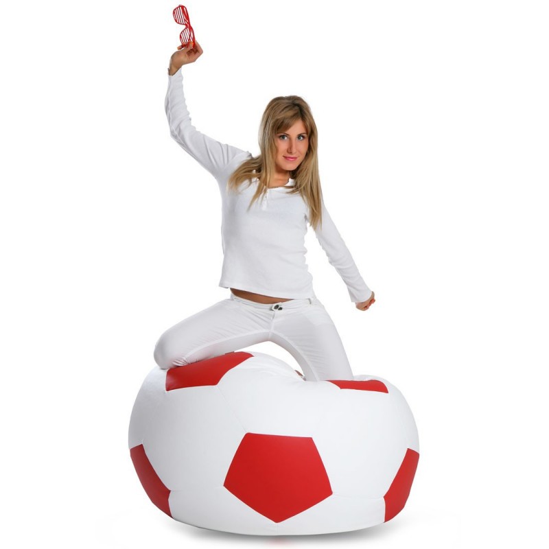 Ülőzsák ECOPUF - FOOTBALL M - Műbőr Műbőr: E6