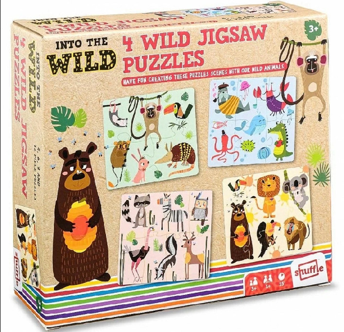 Cartamundi Puzzle – Into the Wild 4v1