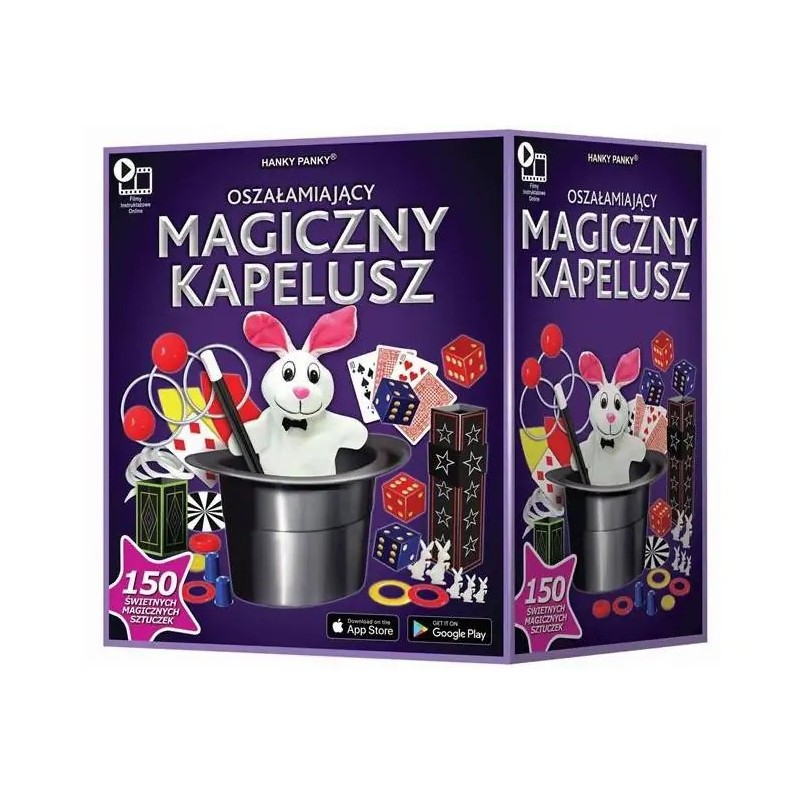 Varázskalap - 150 trükkből álló készlet