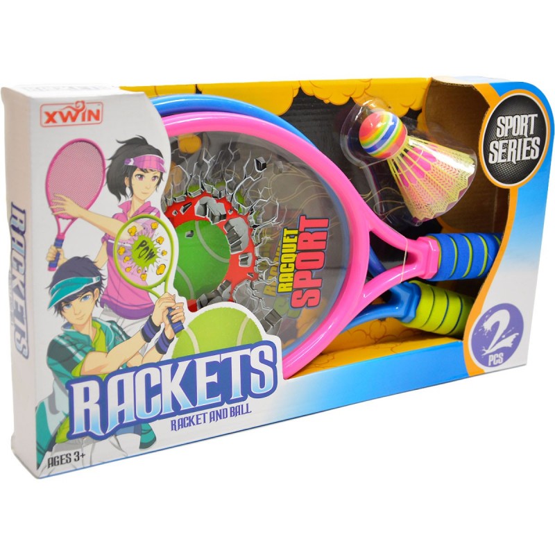 Többfunkciós készlet - Tollaslabda és tenisz 2 az 1-ben