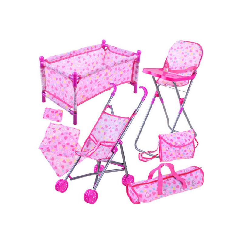 5 az 1-ben babakészlet - Pink Koala