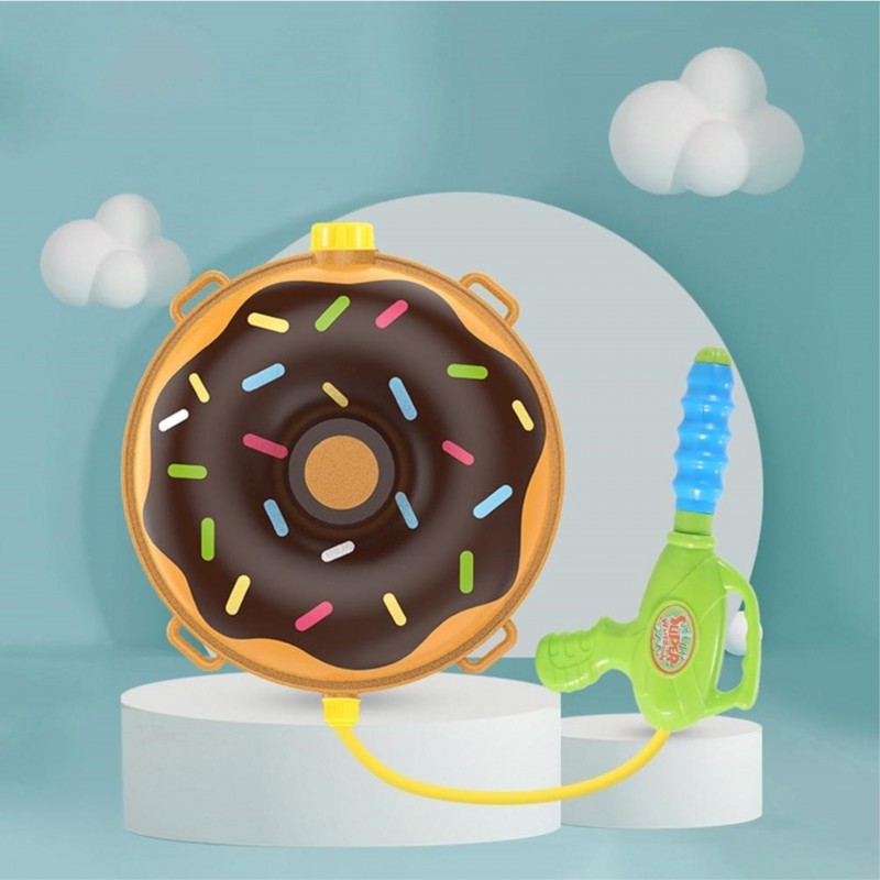 Vízipisztoly tartállyal a hátizsákban - Donut Sárga: sárga