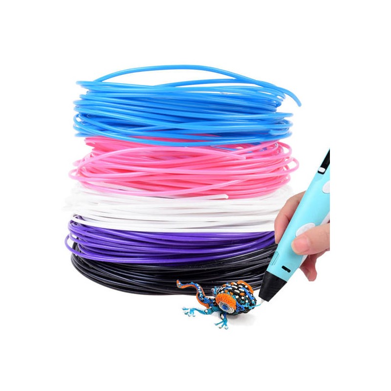 Csere PLA utántöltő 3D tollhoz - 5 szín Változat: 2 verzió