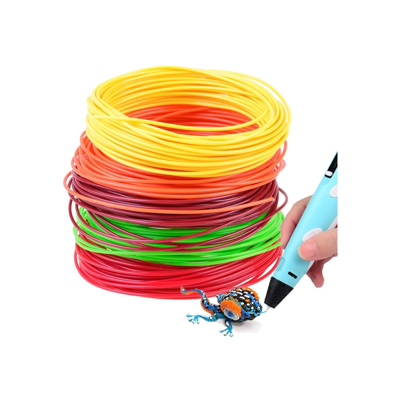 Csere PLA utántöltő 3D tollhoz - 5 szín Egyéb változatok: 1. verzió