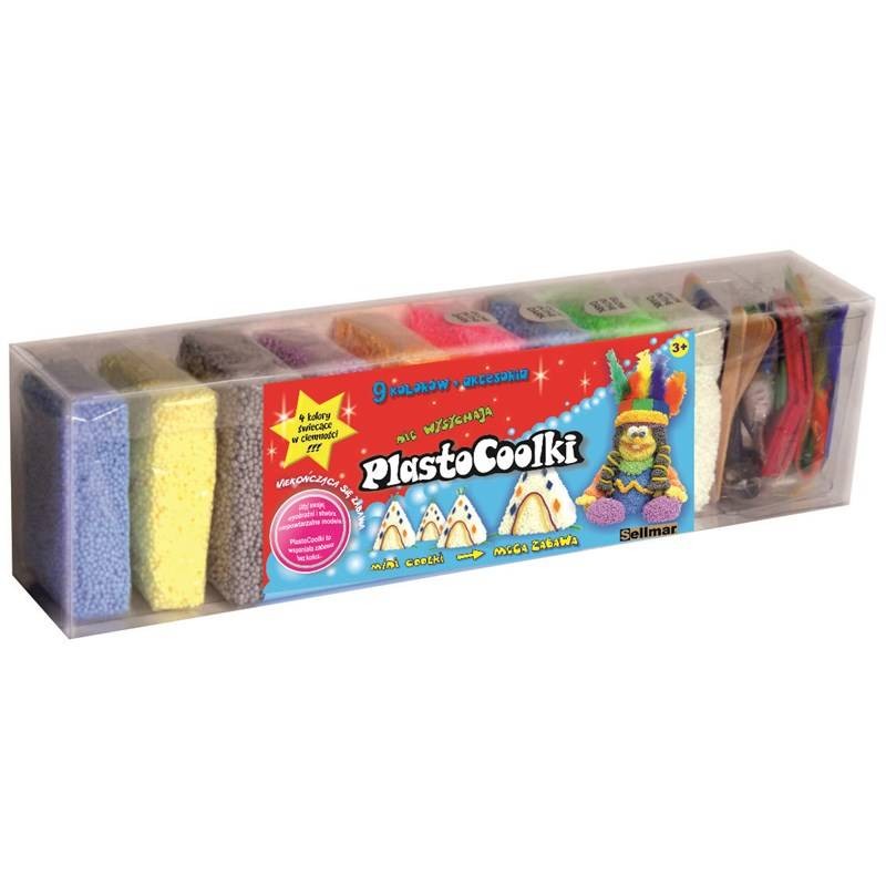 Kreatív műanyag PlastoCoolki - Nagy készlet