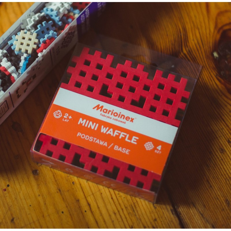 Mini gofri építő alap - Marioinex - 4 db